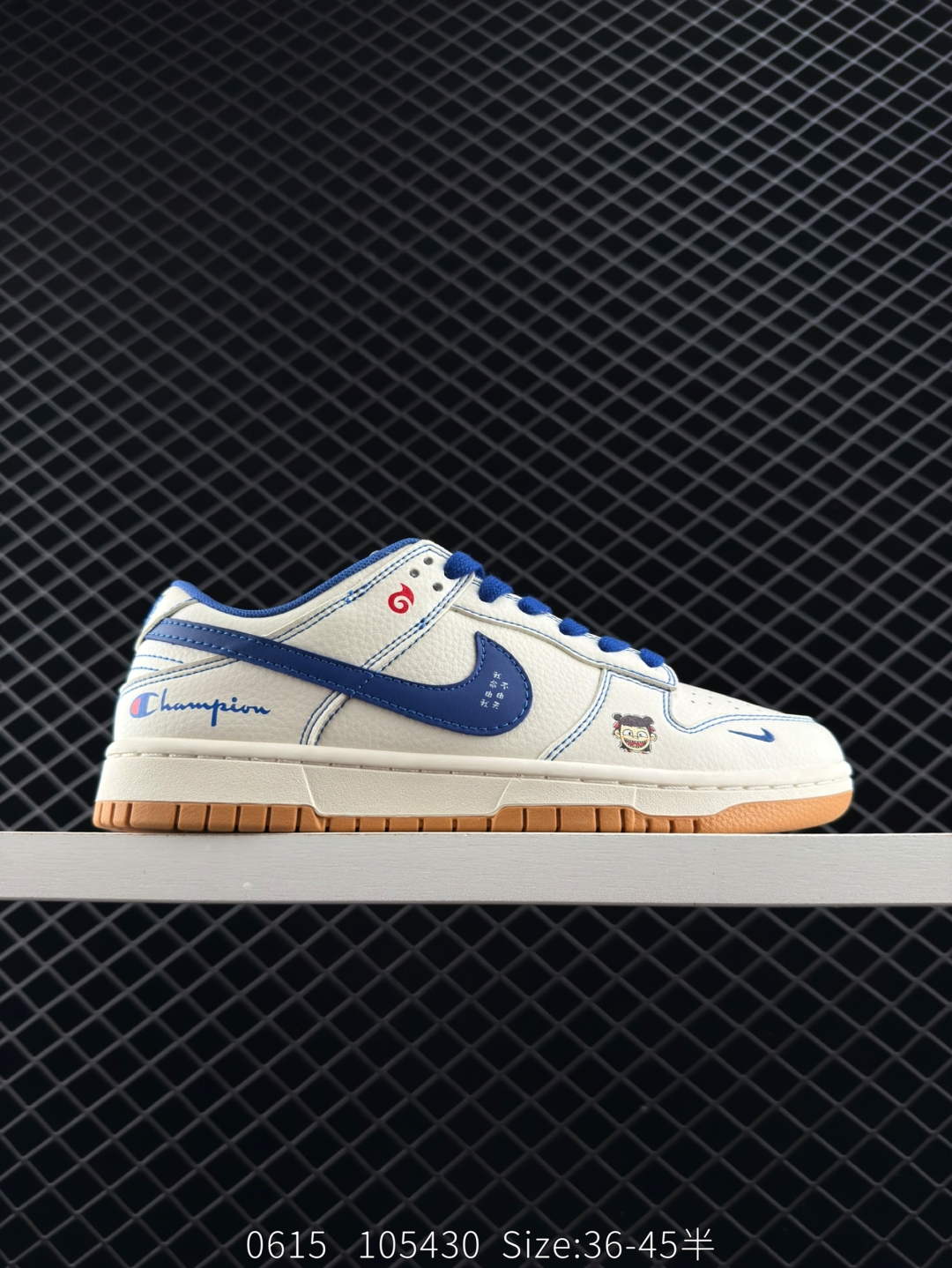 🈴💰210
公司级✅NK Dunk Low Retro “DIY高端定制”
低帮休闲运动板鞋
原装头层材料 用料绝不含糊 独家版型蒸餾加工帶來的是更好的视觉和脚感体验 清洁度 电绣工艺 皮料切割干净无任何毛边 细节完美
货号：XX9910 010
尺码：36 36.5 37.5 38 38.5 39 40 40.5 41 42 42.5 43 44 45
编码：105430