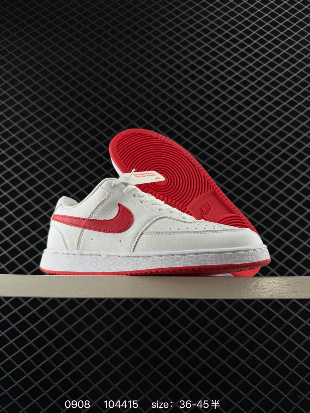 🛒购物价：168💰[店长鲸选配套包装齐全.莆田本地档口]Nike Court Vision 1 Low 耐克 低帮 白蓝黄 鞋身以白色作为主色调，使鞋款十分百搭，同时鞋身两侧Swoosh Logo使用海军蓝打造，后跟Nike字样则以黄色呈现，使鞋子更为炫酷。鞋舌黄色绣标上Nike Swoosh Logo采用海军蓝点缀，后跟饰片辅以镭射点缀，鞋舌是网眼布材料，增强了透气性，白色中底搭配黄色橡胶大底，整体就是小白鞋设计，十分百搭。
货号：CD5463-100/101/102 DH2987-001/102/103 CD5434-111 FJ5480-100 FD0320-133 CW5596-100 
尺码：36～45半
编码：104415