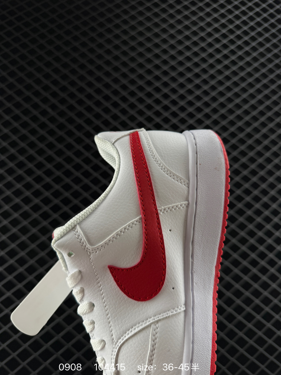 🛒购物价：168💰[店长鲸选配套包装齐全.莆田本地档口]Nike Court Vision 1 Low 耐克 低帮 白蓝黄 鞋身以白色作为主色调，使鞋款十分百搭，同时鞋身两侧Swoosh Logo使用海军蓝打造，后跟Nike字样则以黄色呈现，使鞋子更为炫酷。鞋舌黄色绣标上Nike Swoosh Logo采用海军蓝点缀，后跟饰片辅以镭射点缀，鞋舌是网眼布材料，增强了透气性，白色中底搭配黄色橡胶大底，整体就是小白鞋设计，十分百搭。
货号：CD5463-100/101/102 DH2987-001/102/103 CD5434-111 FJ5480-100 FD0320-133 CW5596-100 
尺码：36～45半
编码：104415
