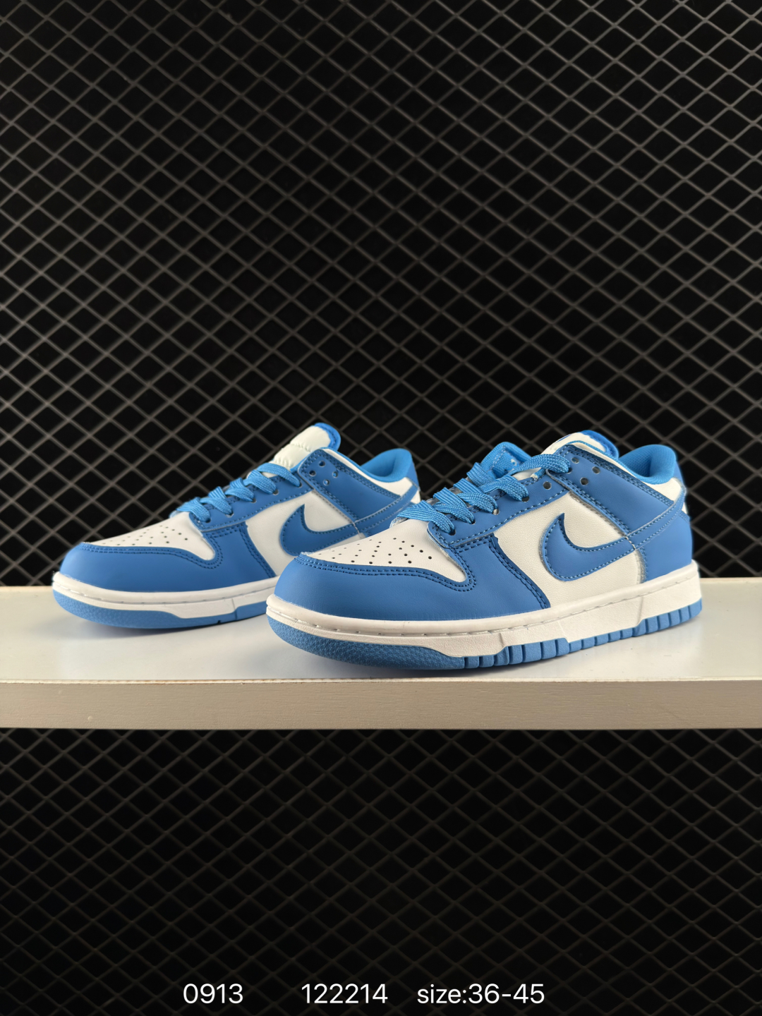 🛒购物价：168💰[店长鲸选配套包装齐全.莆田本地档口]SB Dunk Low 低帮休闲
定制鞋盒 大厂纯原品质出货 超高清洁度 皮料切割干净无任何毛边 细节完美  
货号：DD1391-103
尺码：如图
编码：122214
