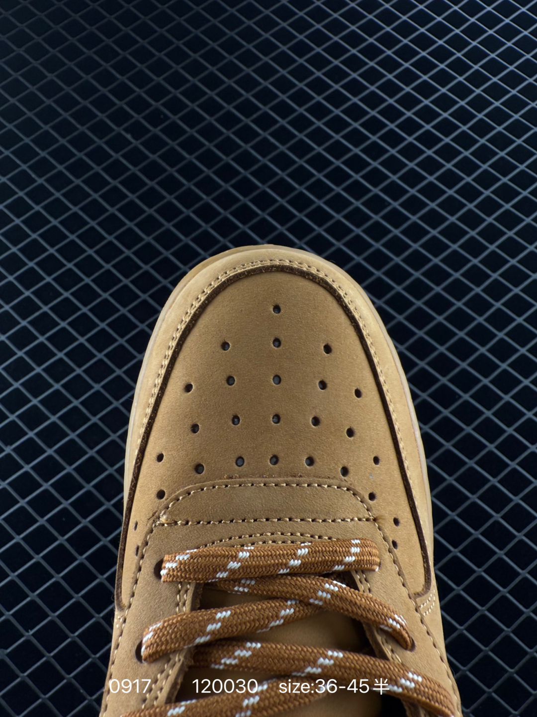 💰150
Nike Air Force 1 07 LV8 “Wheat / Flax” 牛皮 经典复古风格 防滑耐磨轻便 低帮 板鞋 男女同款 小麦色
货号：CJ9179 200
尺码如图所示
编码120030