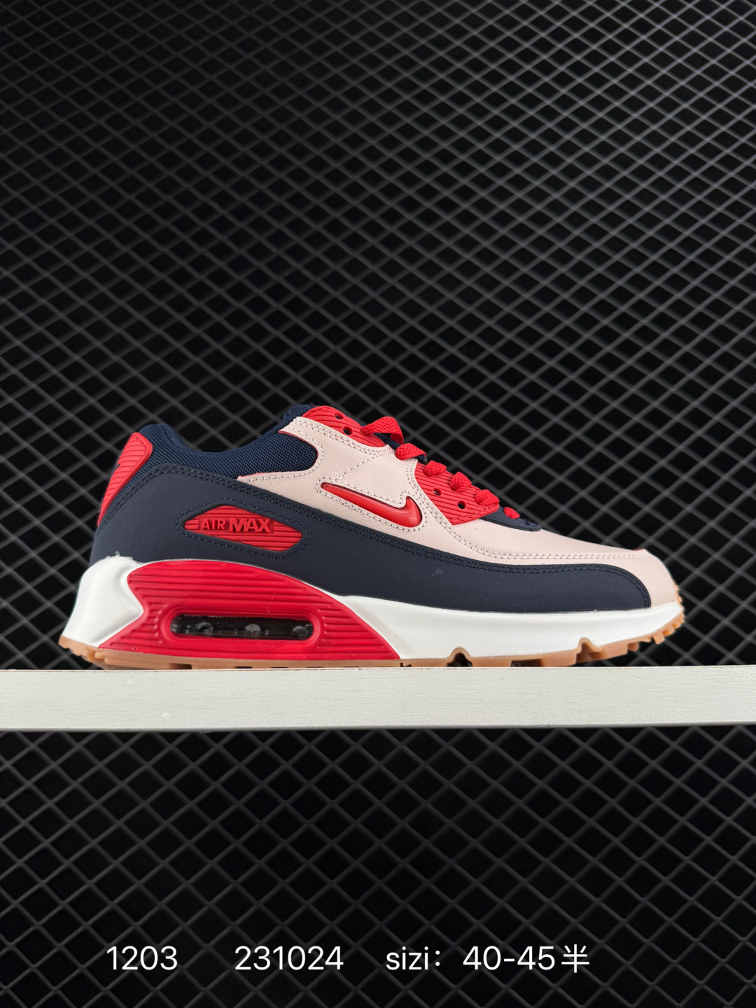 🈴💰220
：耐克Nike AIR MAX90 FlyEase MAX90经典款复古缓震气垫跑步鞋
货号：DV3503
尺码：看图所示
编码：231024