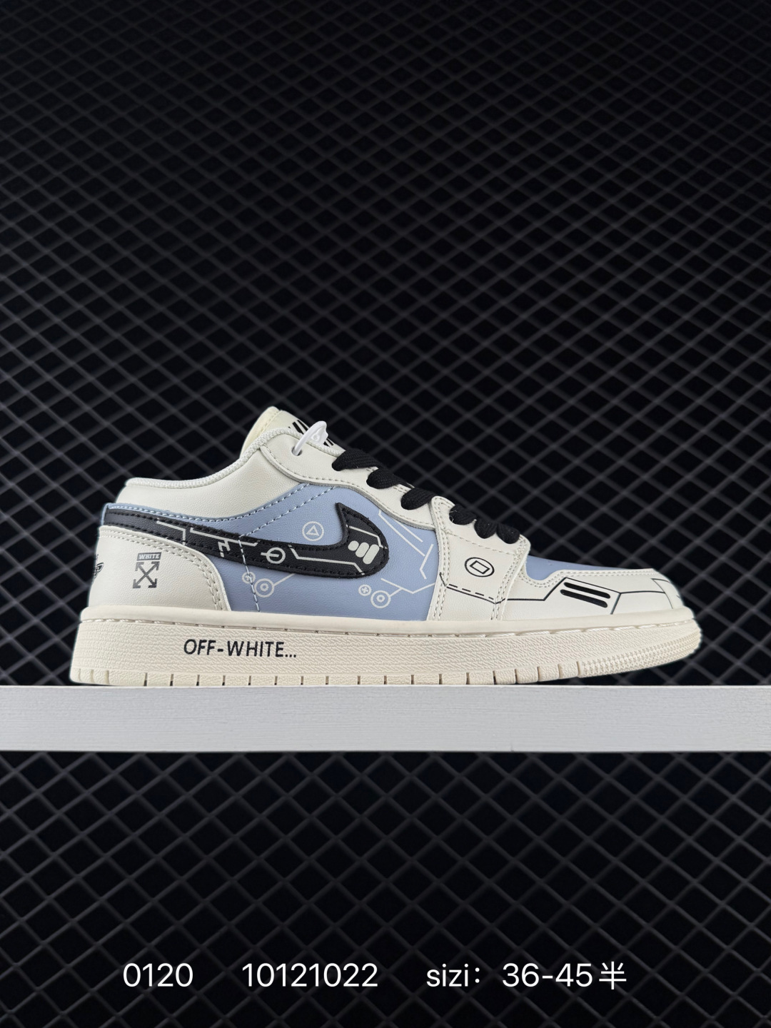 🈴💰170
特：Air Jordan 1 Retro Low x The North Face x CDG 北面联名-米灰蓝 定制配色 原厂内置气垫魔块 A模大底 头层小牛皮 鞋舌AJ原厂专用牛津布+AJ专用反口珍珠布+原厂无杂质高弹内里海棉+特殊封边弹力鞋带 
货号：DM9188-011
SIZE：36 36.5 37.5 38 38.5 39 40 40.5 41 42 42.5 43 44 44.5 45
编码：10121022