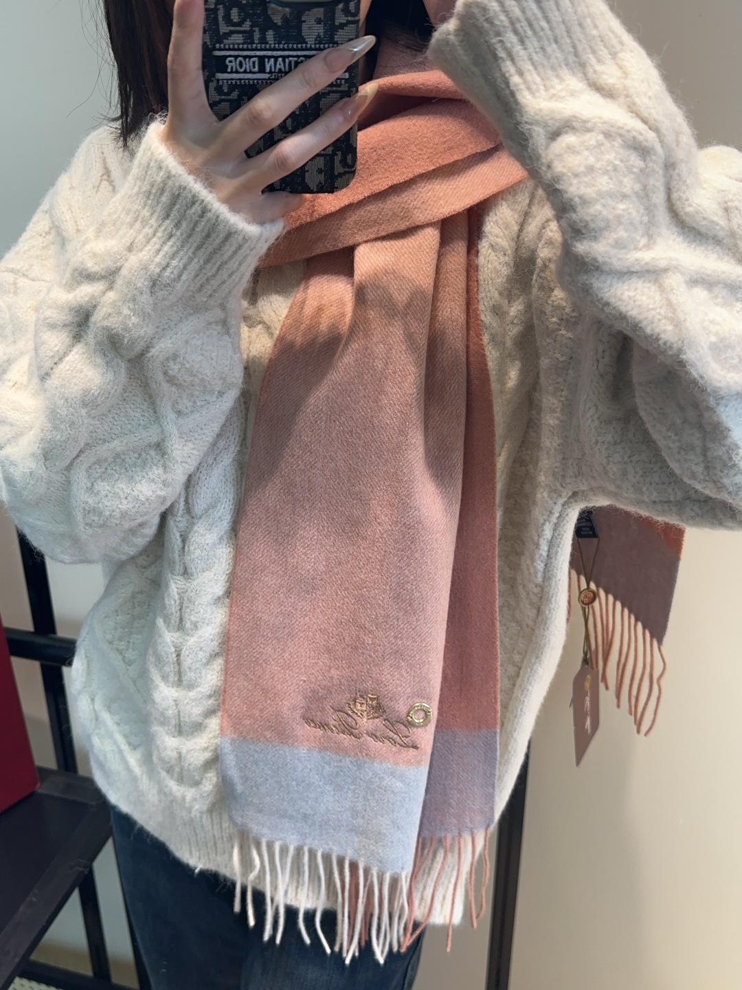 🆕Loro Piana · 【贸易公司尾单，极品山羊绒围巾披肩】送人自留都太高大上了😍重磅上新，爆款爆款