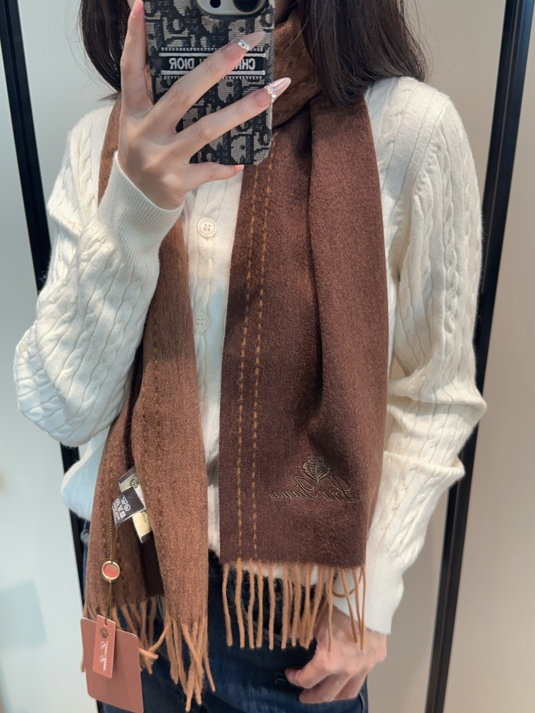 🆕Loro Piana · 【贸易公司尾单，极品山羊绒围巾披肩】送人自留都太高大上了😍重磅上新，爆款爆款