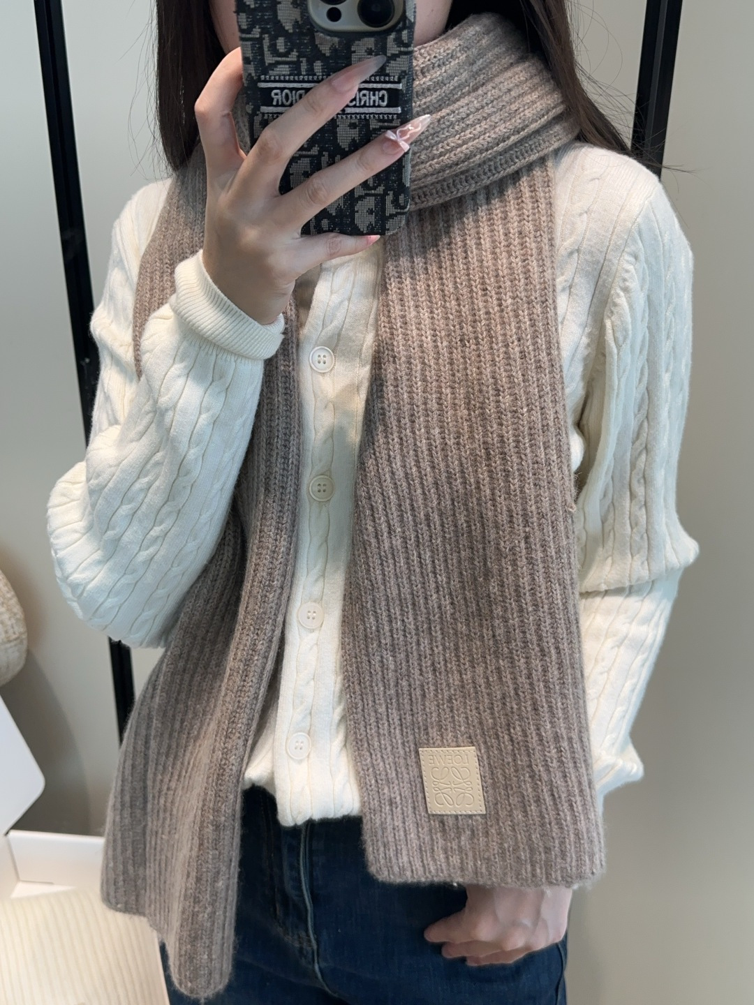 罗意威难得一见的针织单品，温柔配色，超级迷恋❗️气质低调恬静又不失优雅❗️】重点推荐❗️一秒心动啊！！！