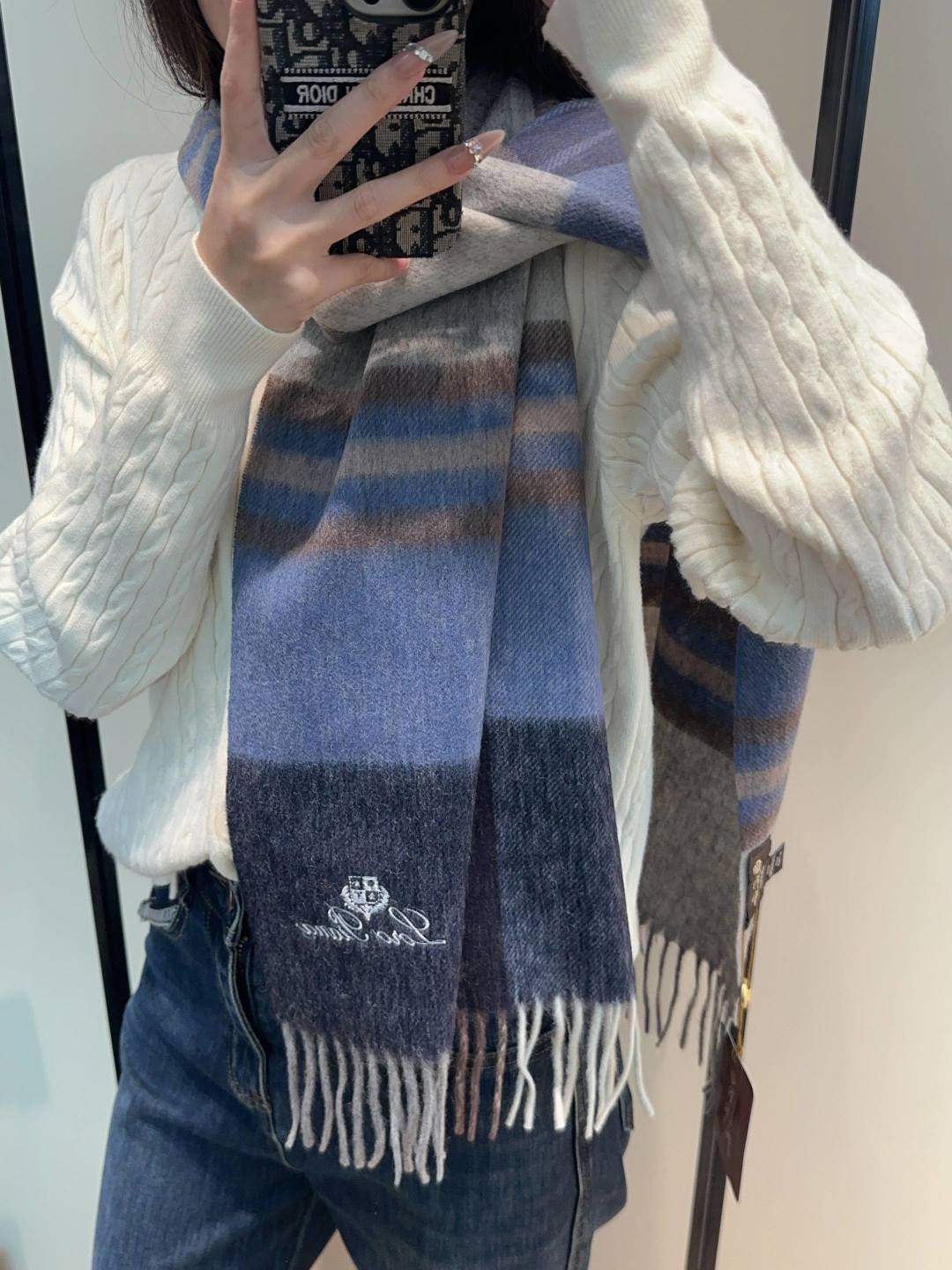 🆕Loro Piana · 【贸易公司尾单，极品山羊绒围巾披肩】送人自留都太高大上了😍重磅上新，爆款爆款