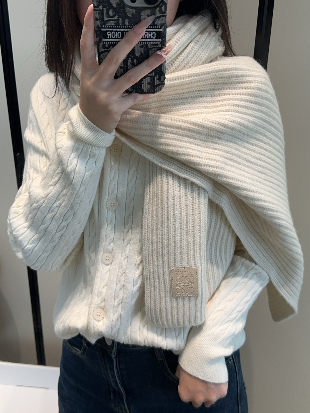 罗意威难得一见的针织单品，温柔配色，超级迷恋❗️气质低调恬静又不失优雅❗️】重点推荐❗️一秒心动啊！！！