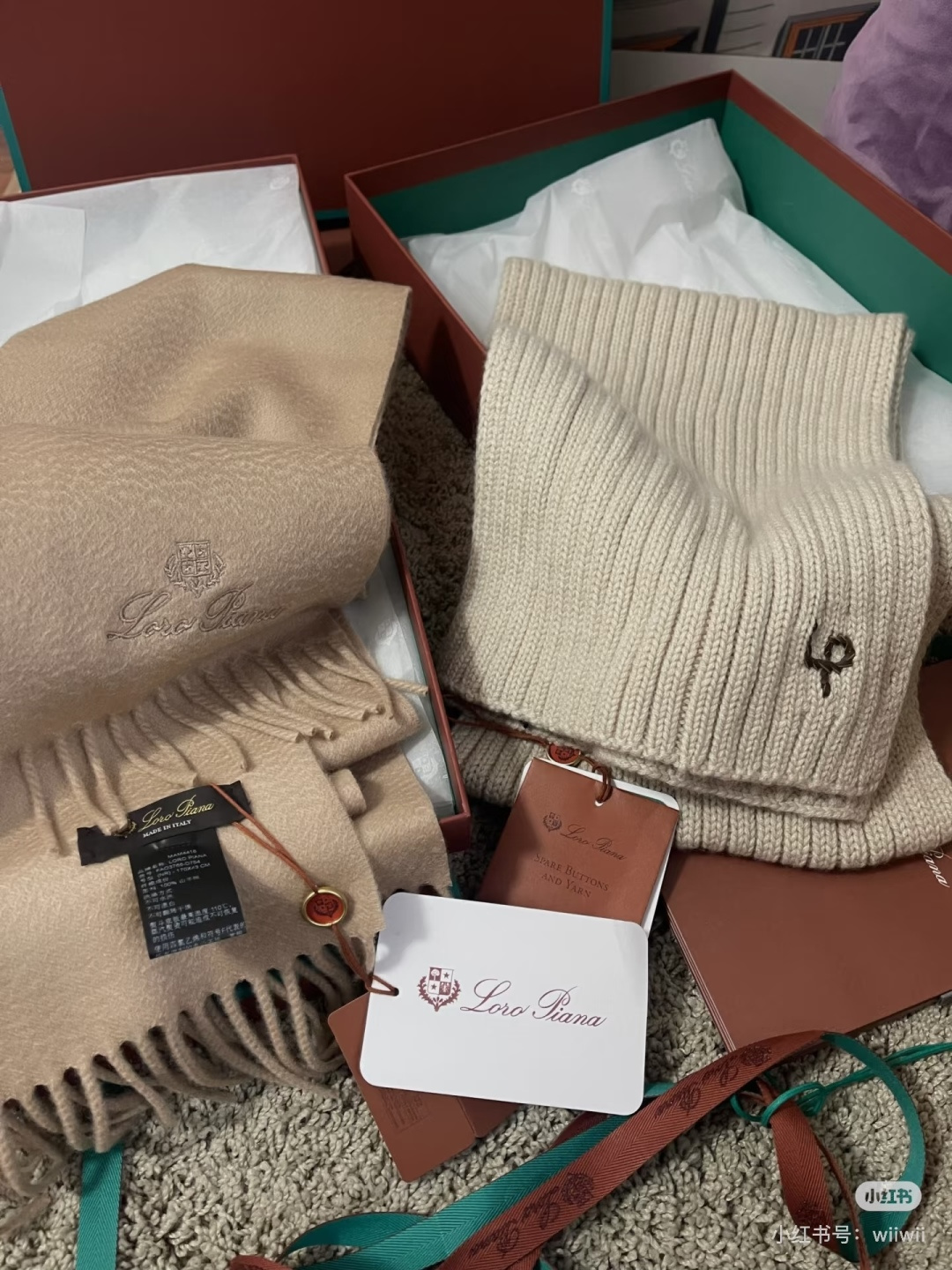 ✨✨【全羊绒款】Loro Piana · 诺悠翩雅送人自留都太高大上了😍重磅上新，爆款爆款，渠道极品硬货