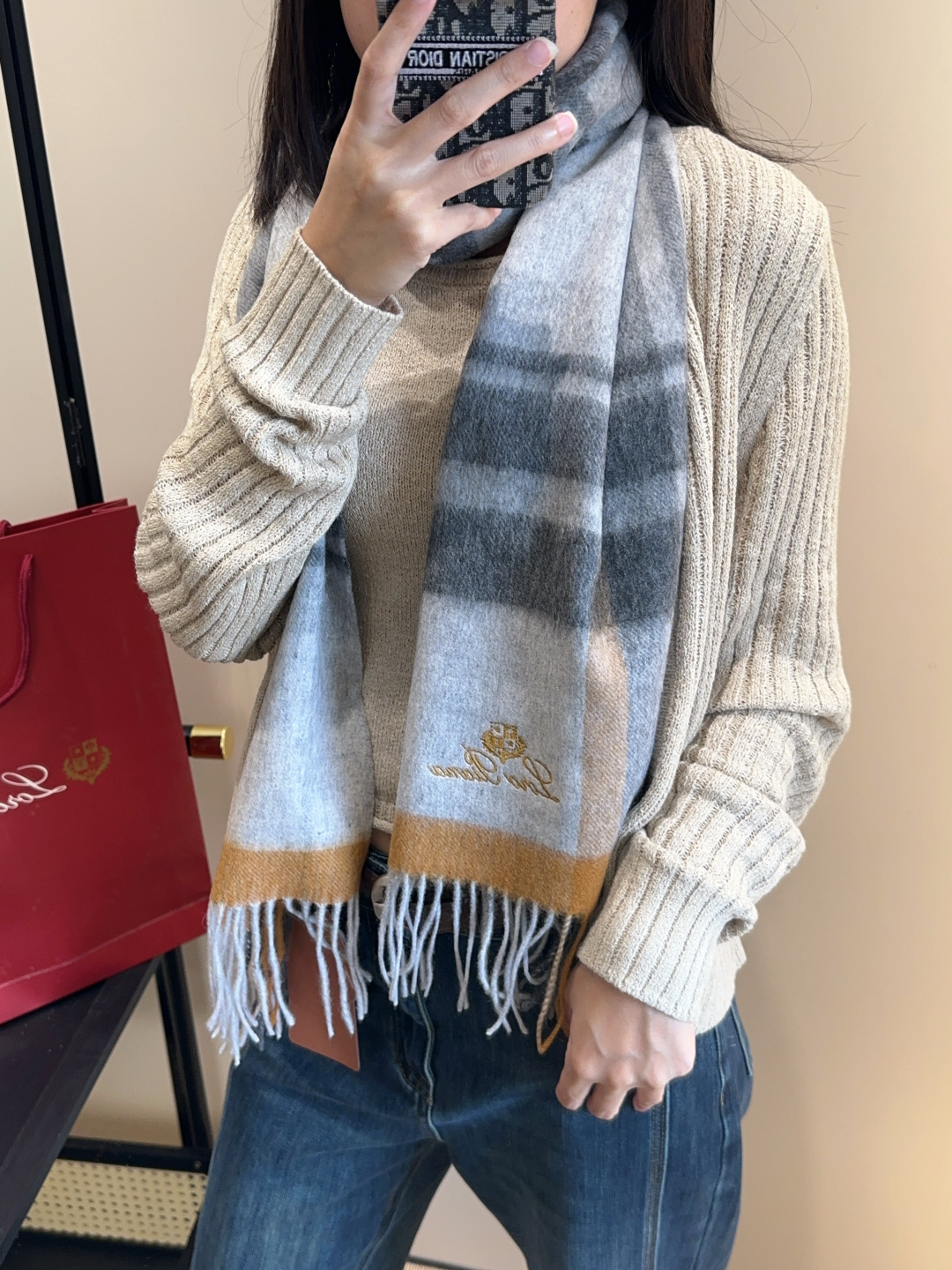 🆕  🆕Loro 🆕 Piana · 【贸易公司尾单，极品山羊绒围巾披肩】送人自留都太高大上了😍重磅上新，爆款爆款，渠道