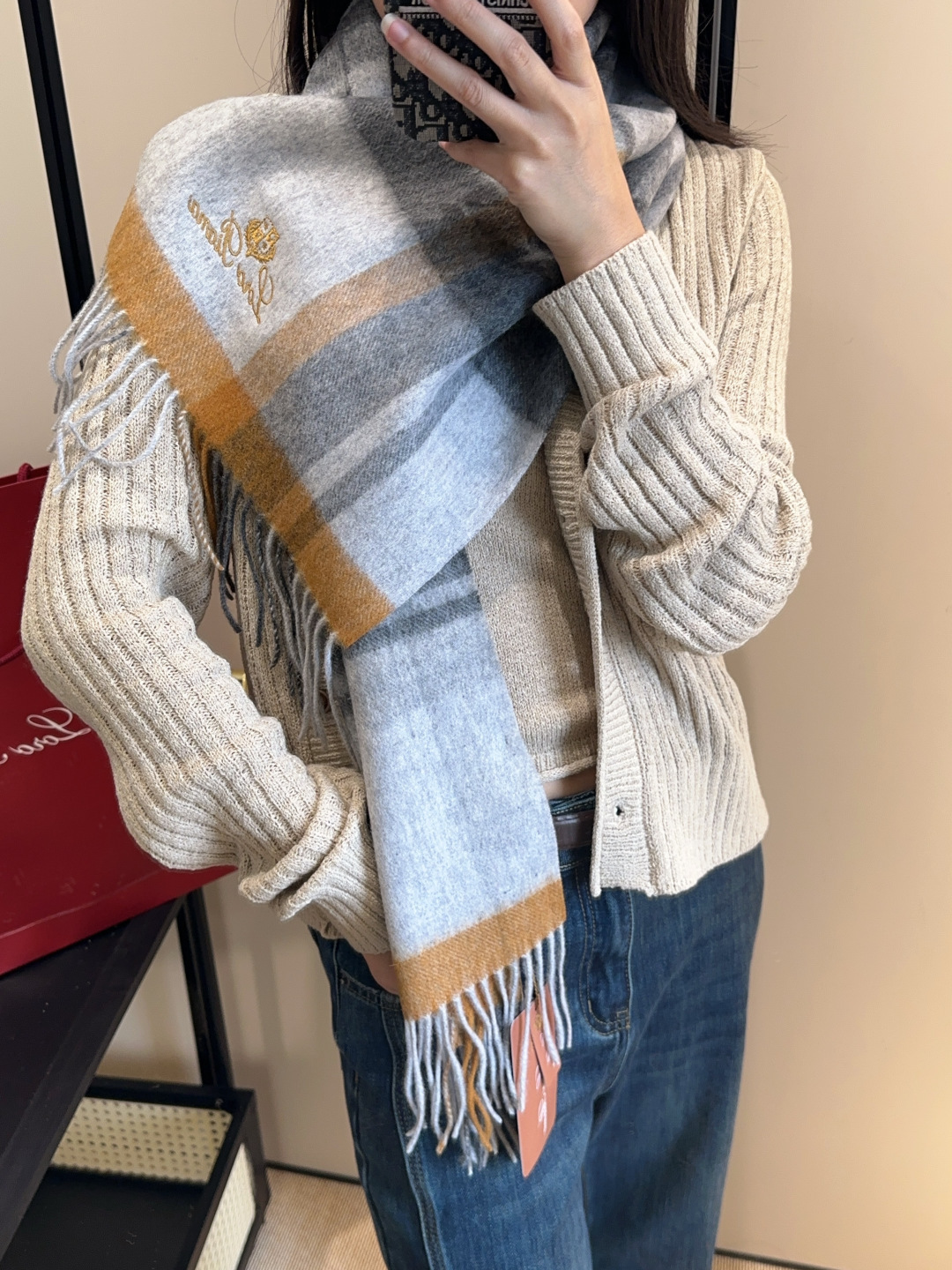 🆕  🆕Loro 🆕 Piana · 【贸易公司尾单，极品山羊绒围巾披肩】送人自留都太高大上了😍重磅上新，爆款爆款，渠道