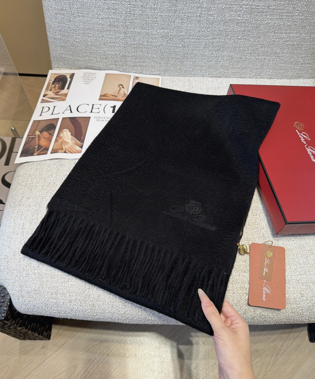 ✨✨【全羊绒款】贸易Loro Piana · 诺悠翩雅送人自留都太高大上了😍重磅上新，爆款爆款，渠道极品硬货～手感软糯，