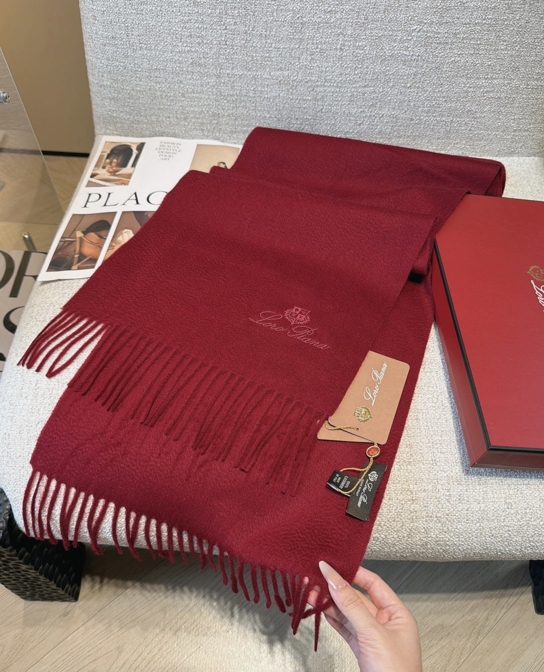 ✨✨【全羊绒款】贸易Loro Piana · 诺悠翩雅送人自留都太高大上了😍重磅上新，爆款爆款，渠道极品硬货～手感软糯，