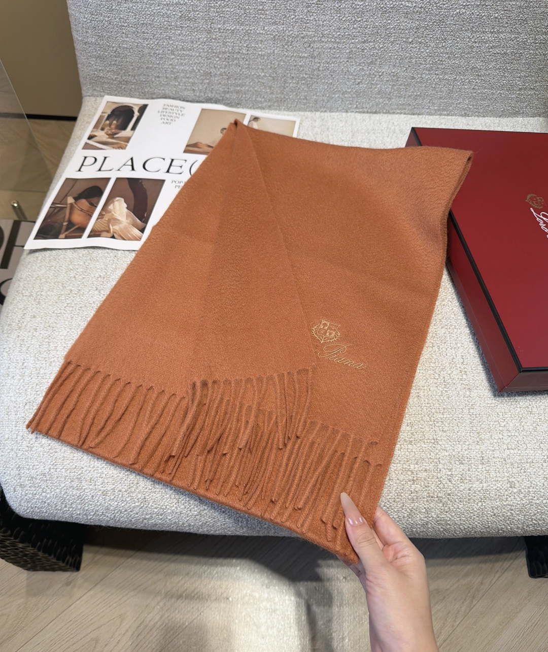 ✨✨【全羊绒款】贸易Loro Piana · 诺悠翩雅送人自留都太高大上了😍重磅上新，爆款爆款，渠道极品硬货～手感软糯，
