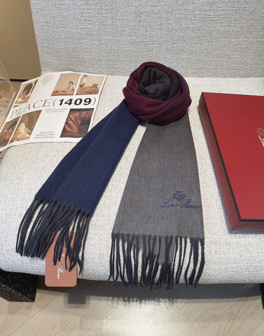 🆕Loro Piana · 【贸易公司尾单，极品山羊绒围巾披肩】送人自留都太高大上了😍重磅上新，爆款爆款，渠道极品硬货～