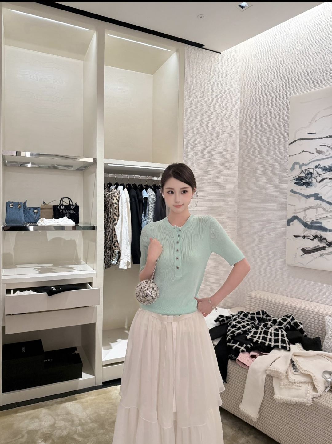 NO:891538,Upper body picture,,19860909上身图,,,Women's clothing