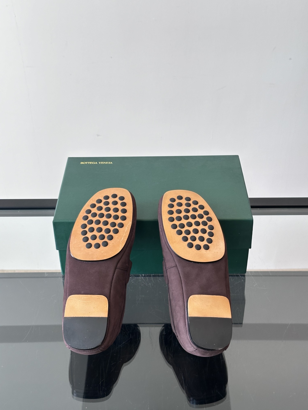 Bottega Veneta/葆蝶家 男士Daddy可踩跟乐福鞋豆豆鞋。新款老钱风乐福鞋 Daddy L