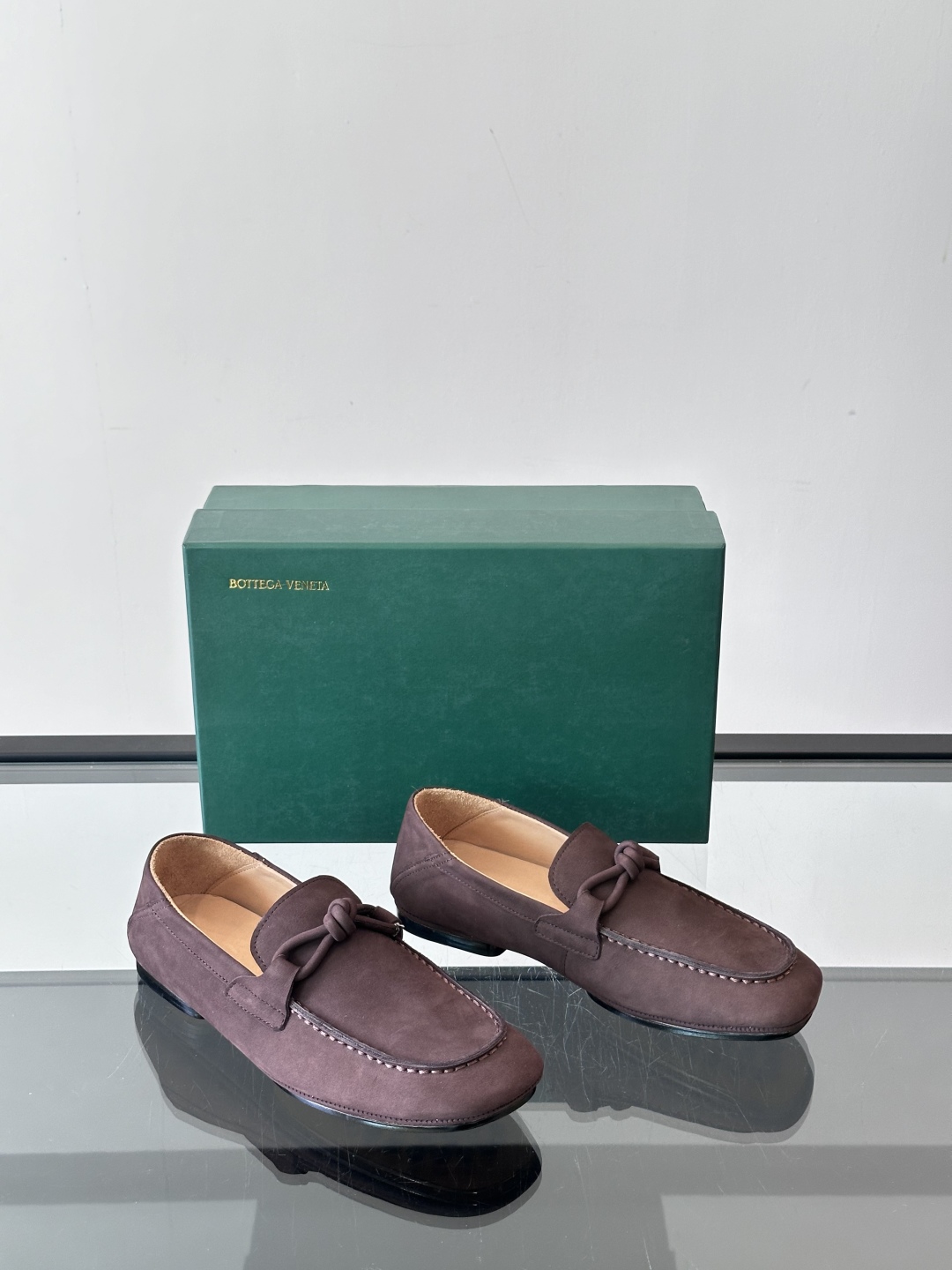 Bottega Veneta/葆蝶家 男士Daddy可踩跟乐福鞋豆豆鞋。新款老钱风乐福鞋 Daddy L