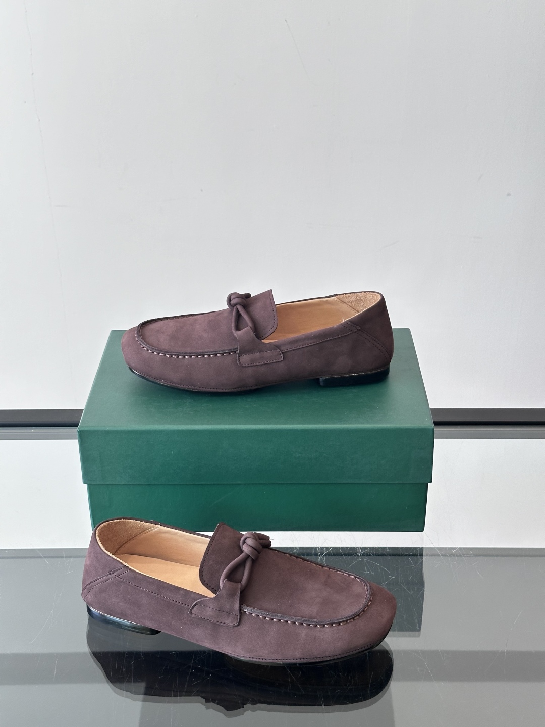 Bottega Veneta/葆蝶家 男士Daddy可踩跟乐福鞋豆豆鞋。新款老钱风乐福鞋 Daddy L