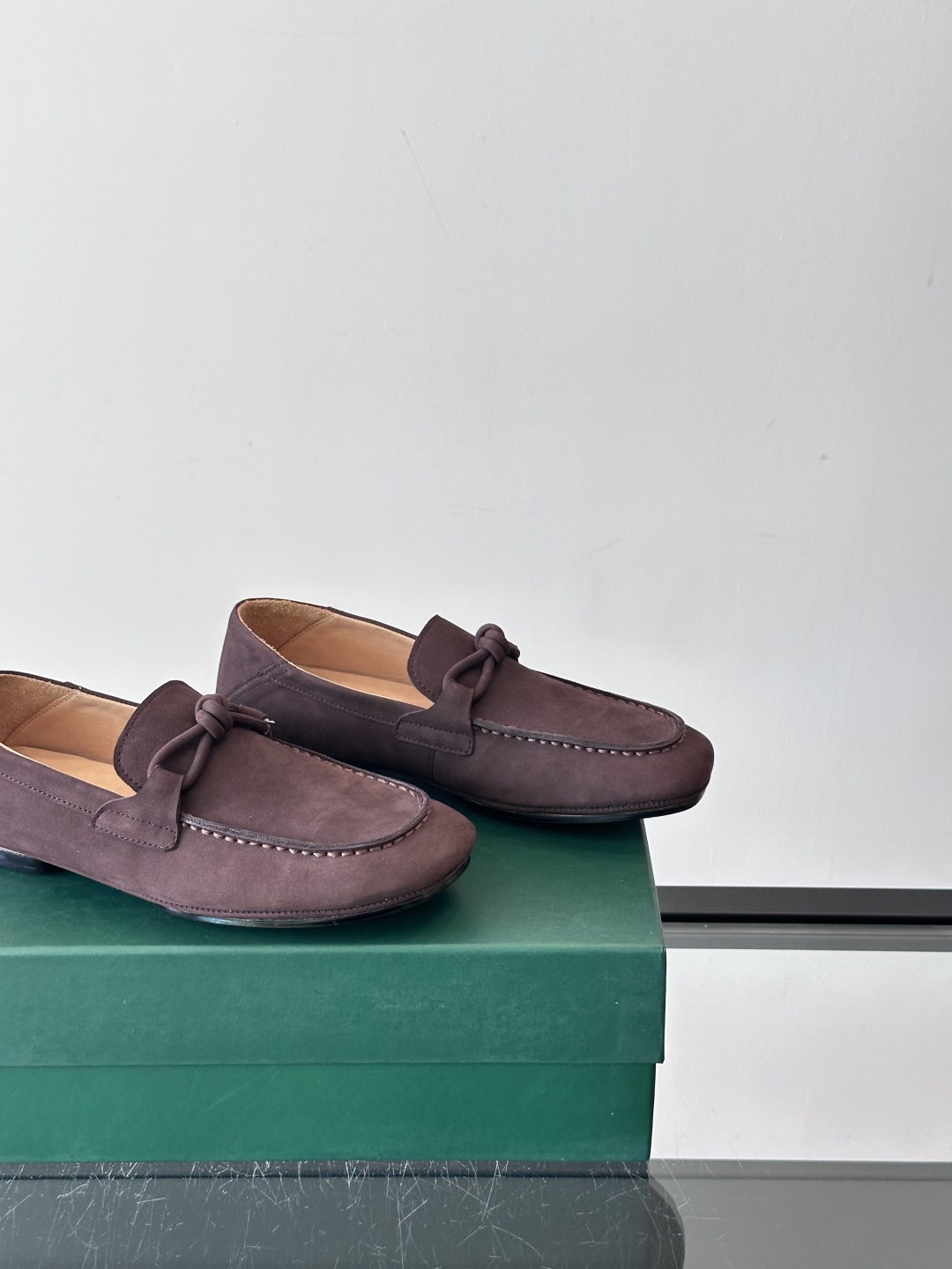 Bottega Veneta/葆蝶家 男士Daddy可踩跟乐福鞋豆豆鞋。新款老钱风乐福鞋 Daddy L