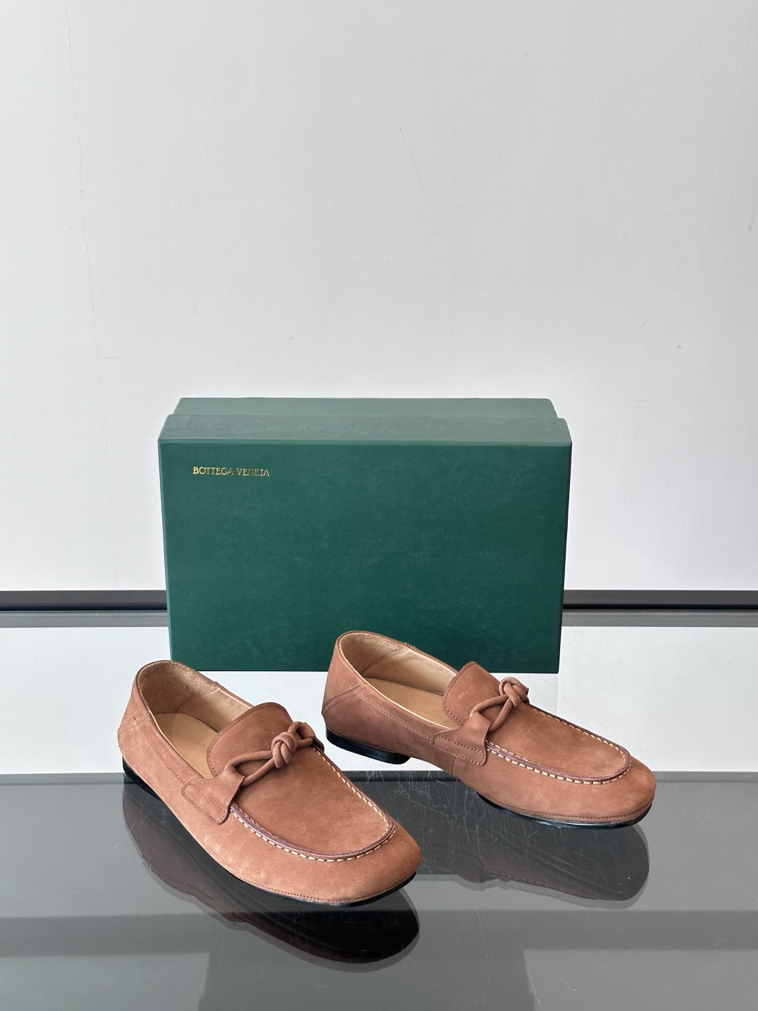Bottega Veneta/葆蝶家 男士Daddy可踩跟乐福鞋豆豆鞋。新款老钱风乐福鞋 Daddy L