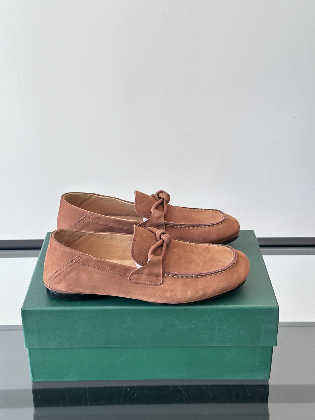 Bottega Veneta/葆蝶家 男士Daddy可踩跟乐福鞋豆豆鞋。新款老钱风乐福鞋 Daddy L