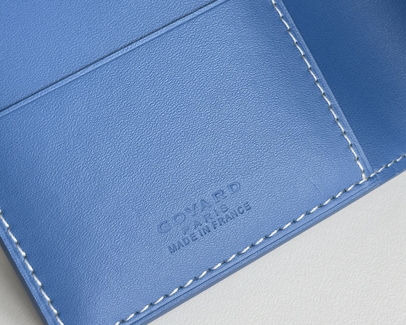 Goyard Blue Classic Passport Holder Wallet Card Case - Travel Essential 9 cmp i1746445824216 5233 0 8