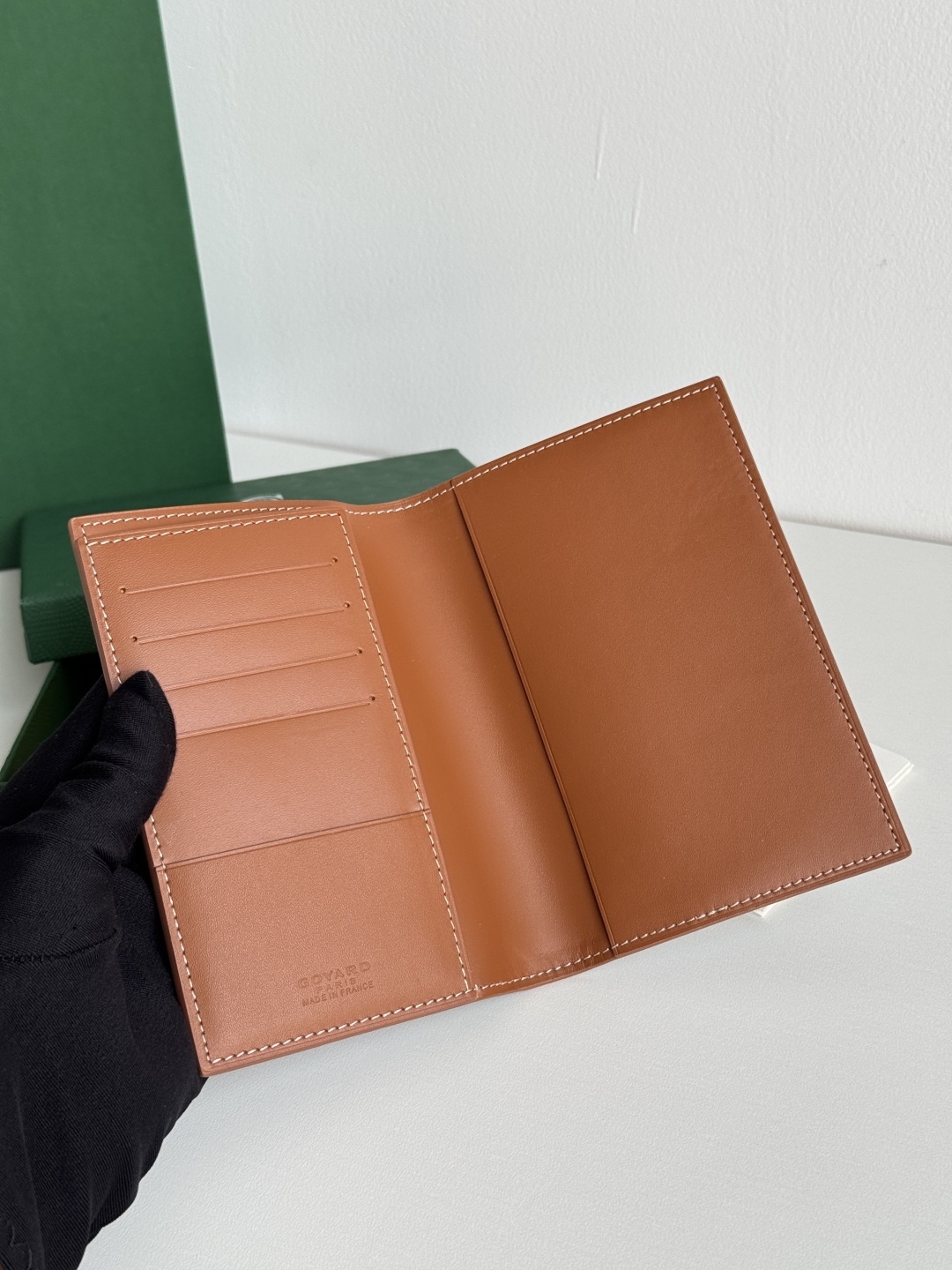 Goyard Classic Passport Holder Wallet Card Case - Travel Essential Organizer 8 cmp i1746445908522 4346 0 6