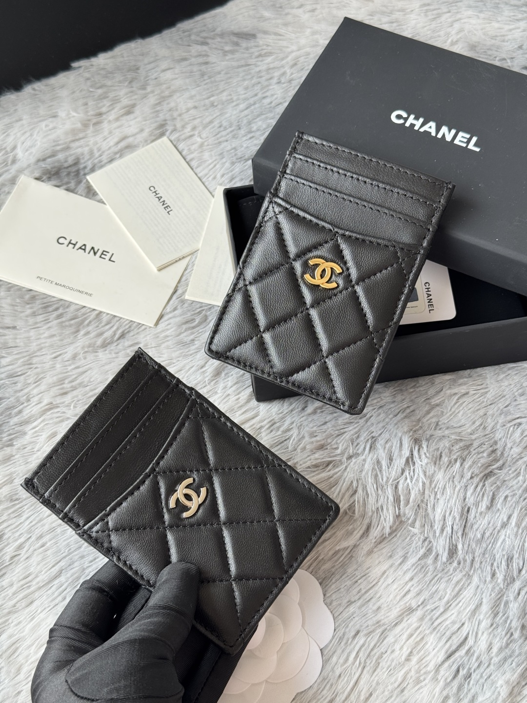 Chanel Classic Quilted Card Holder BAG