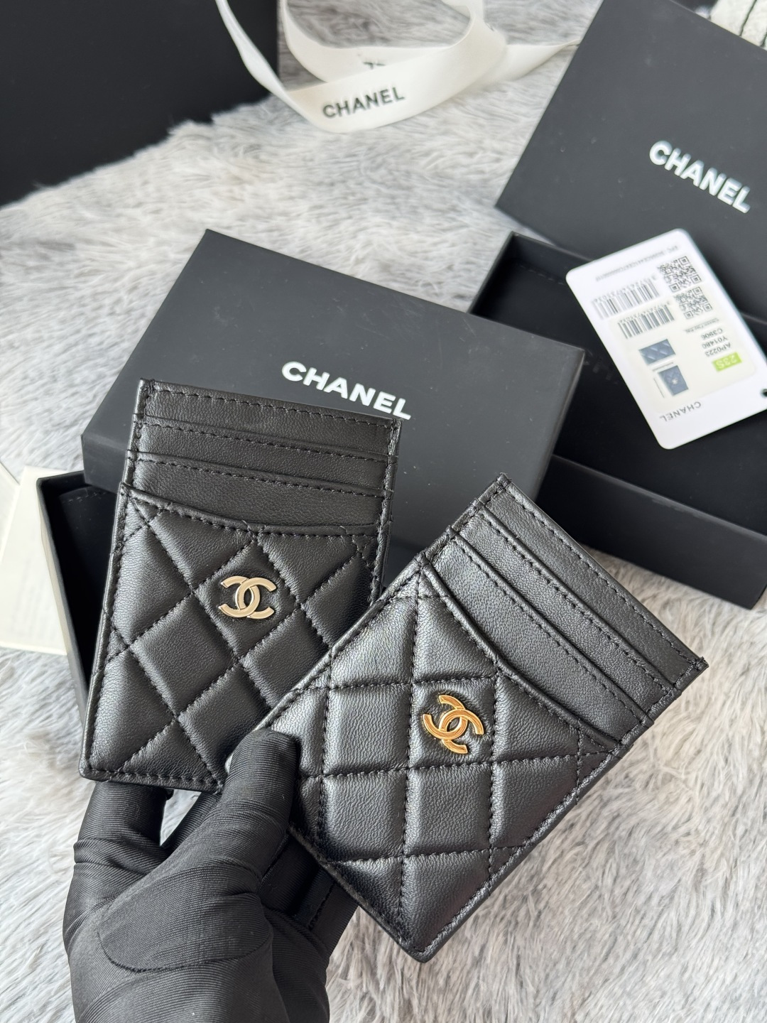 Chanel Classic Quilted Card Holder BAG