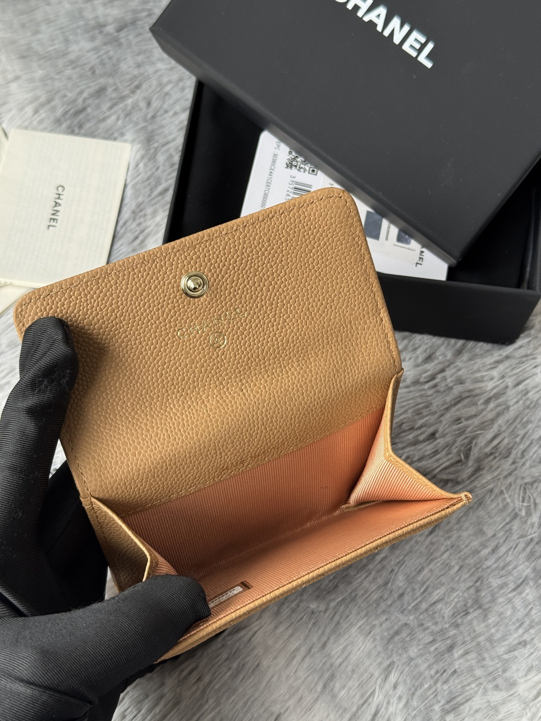 🆕型号ap-3047CHANEL 22k浮雕五金，新双C大lgo带有精致复刻味，非常美丽，官网最新🆕卡包
