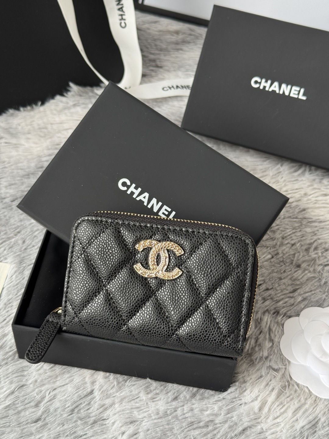 🆕型号3045 CHANEL 22k浮雕lgo大双C五金，设计感新鲜，带精致复刻味，非常美丽，官网最新🆕