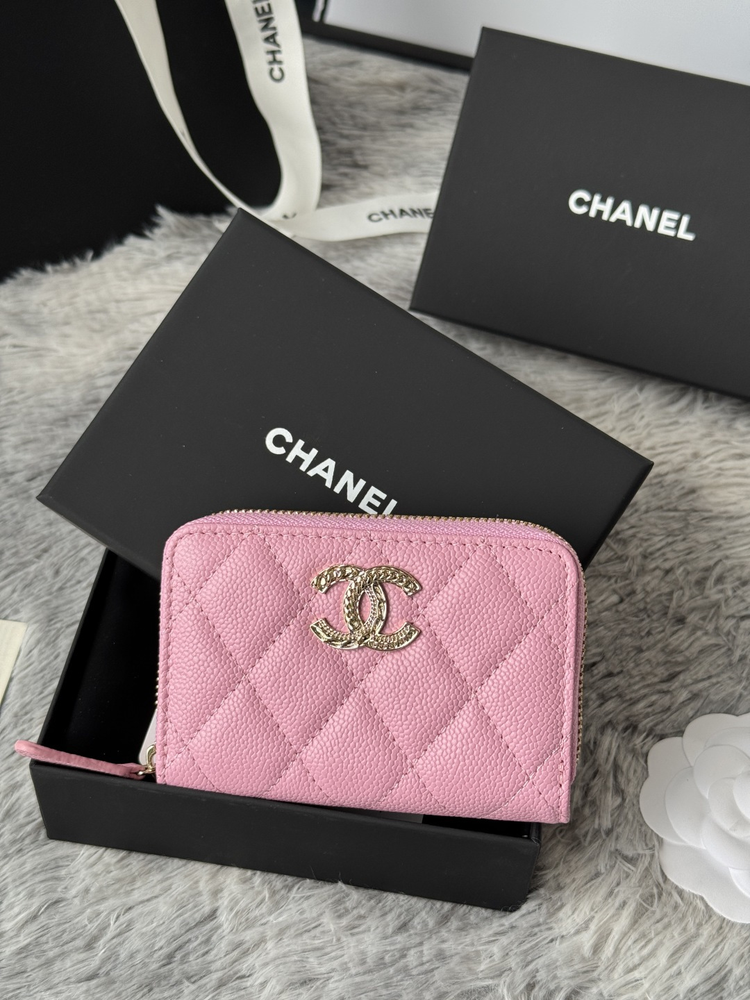 🆕型号3045 CHANEL 22k浮雕lgo大双C五金，设计感新鲜，带精致复刻味，非常美丽，官网最新🆕