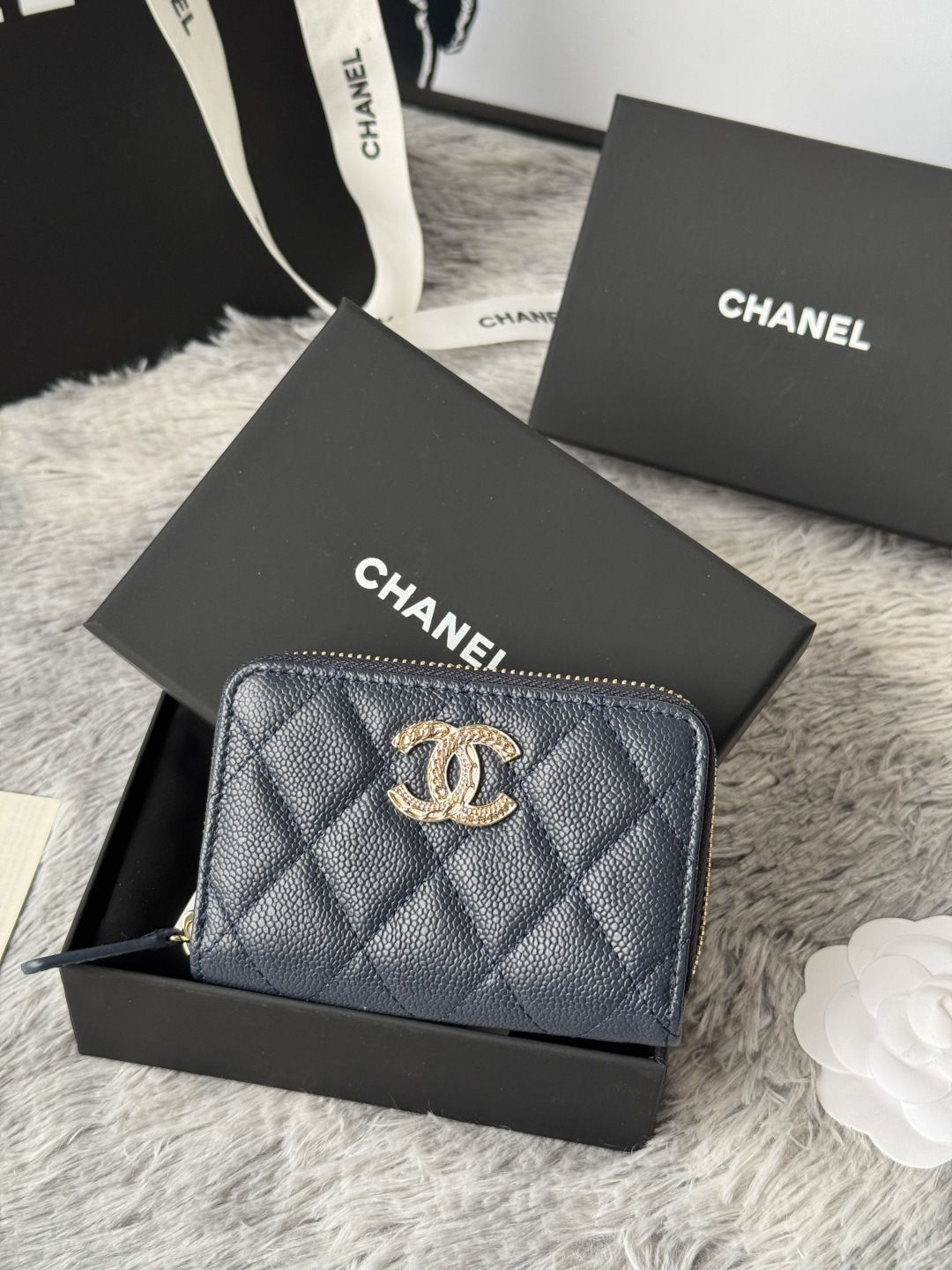 🆕型号3045 CHANEL 22k浮雕lgo大双C五金，设计感新鲜，带精致复刻味，非常美丽，官网最新🆕