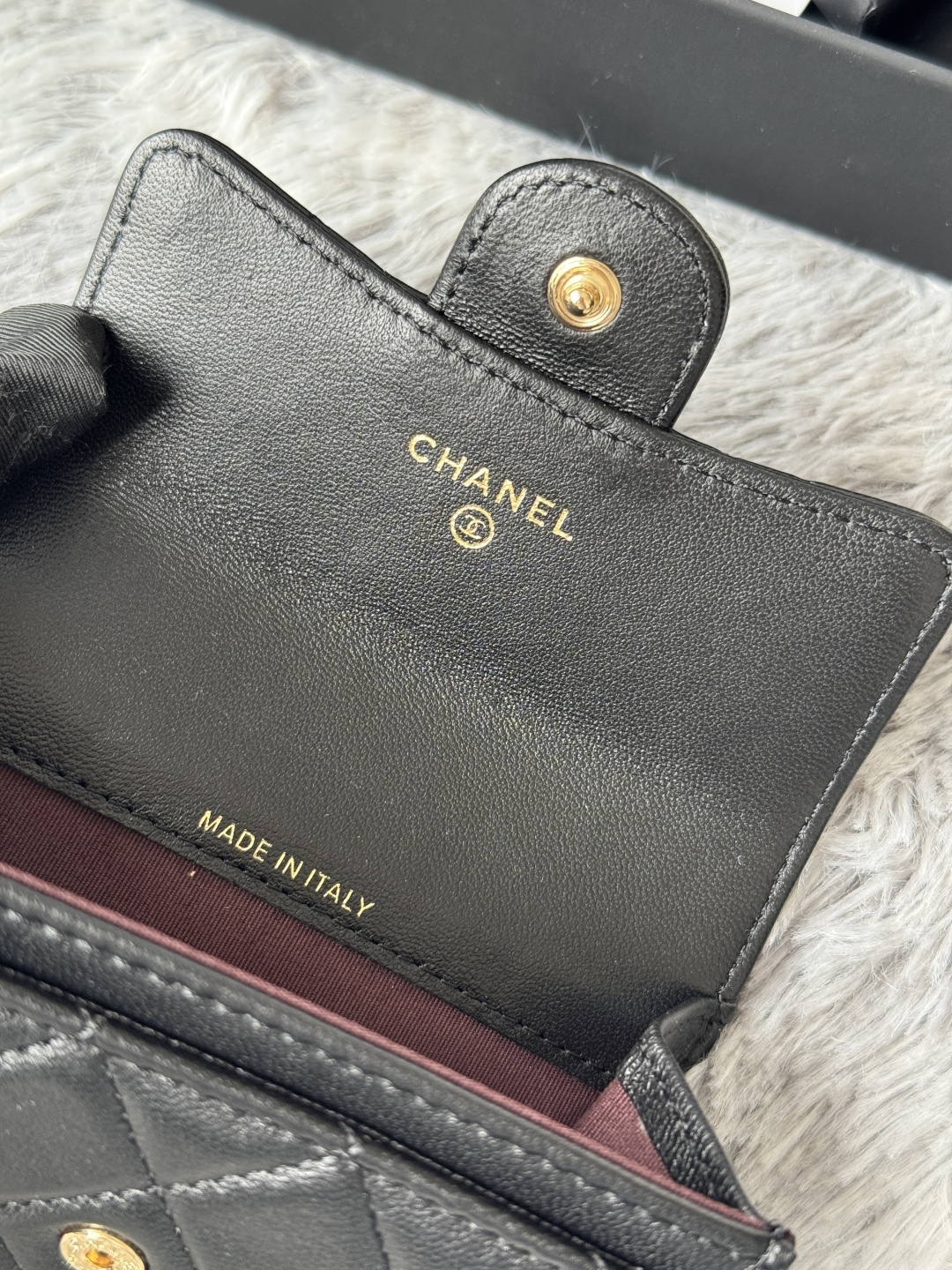 🆕CHANEL羊皮/鱼子酱，大小球纹 经典系列  黑色 /金色 银色 五金 独家实拍    经典cf小卡