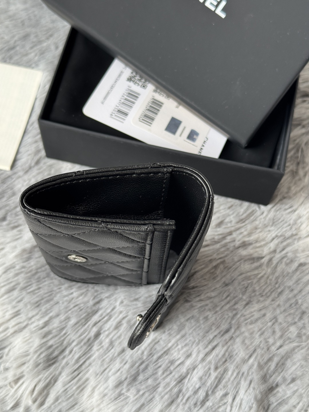 🆕CHANEL羊皮/鱼子酱，大小球纹 经典系列  黑色 /金色 银色 五金 独家实拍    经典cf小卡