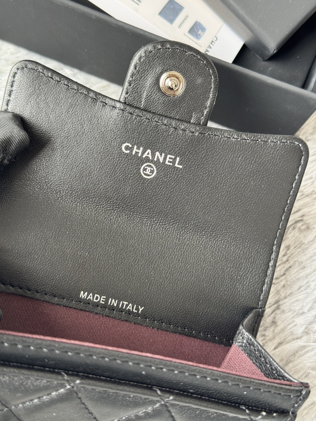 🆕CHANEL羊皮/鱼子酱，大小球纹 经典系列  黑色 /金色 银色 五金 独家实拍    经典cf小卡