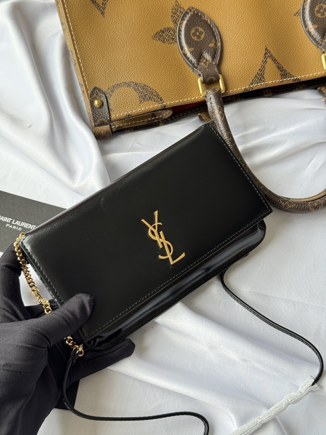 Saint Laurent Paris Mini Black Leather Wallet on Chain Crossbody Bag 4 cmp i1748314214997 3018 0 2