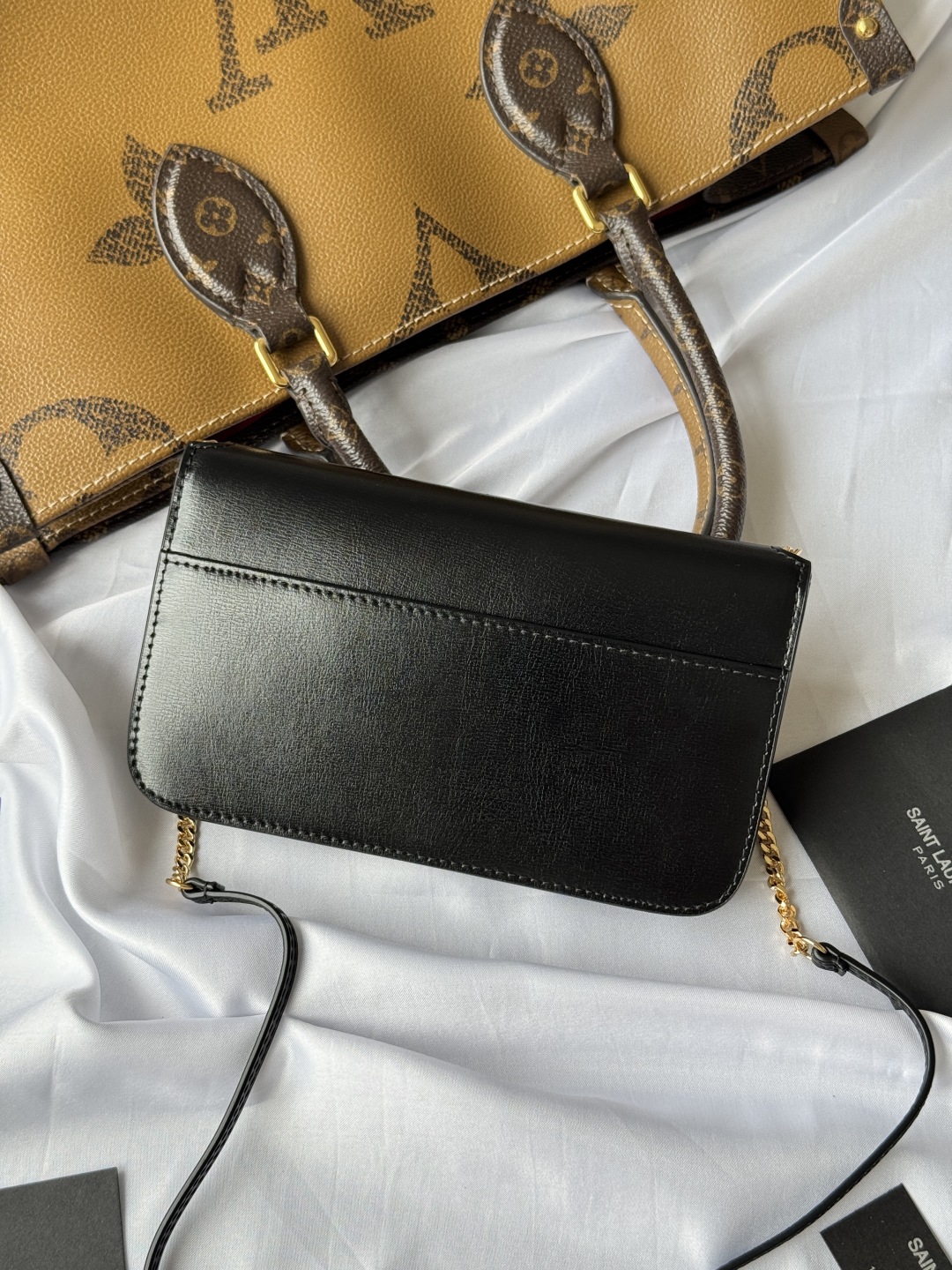 Saint Laurent Paris Mini Black Leather Wallet on Chain Crossbody Bag 3 cmp i1748314215061 4154 0 1