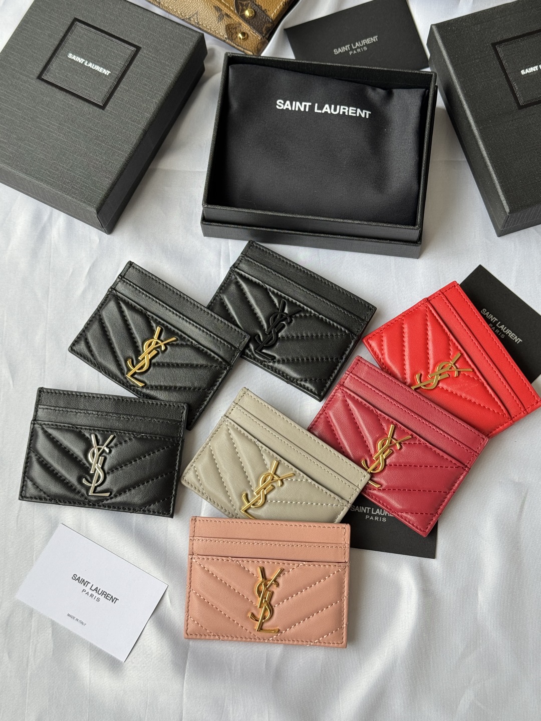 Saint Laurent Monogram Leather Card Holder | YSL Credit Card Case Wallet 5 cmp i1748315005245 6784 0 0