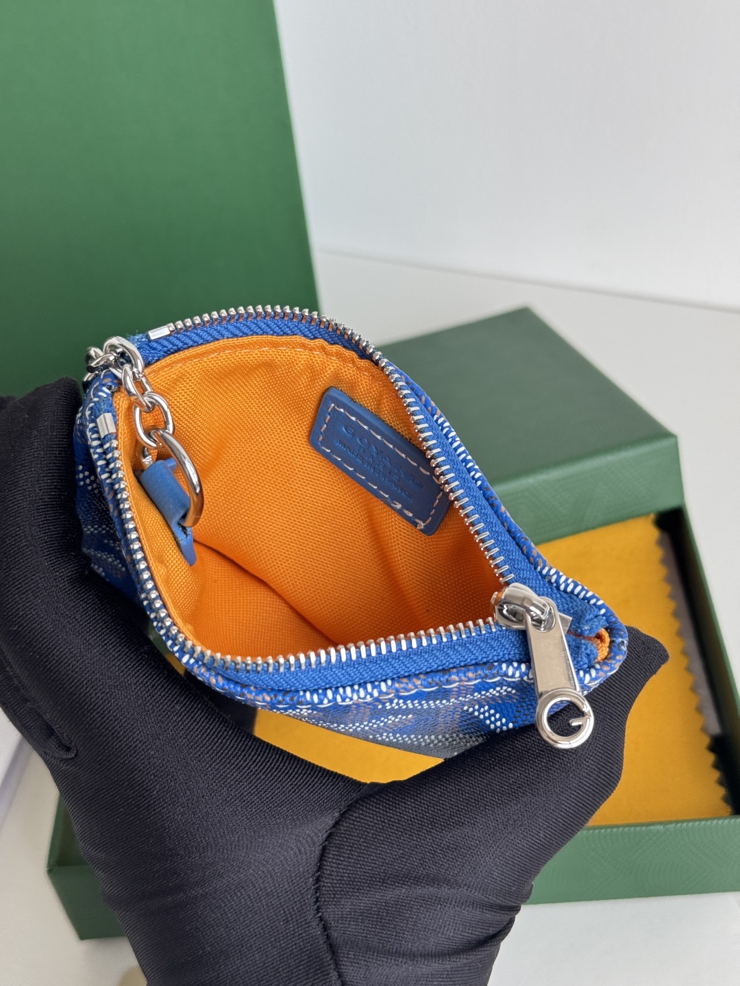 Goyard Sénat Nano Blue Key Pouch Cardholder - Compact and Secure 7 cmp i1749210331172 3183 0 6
