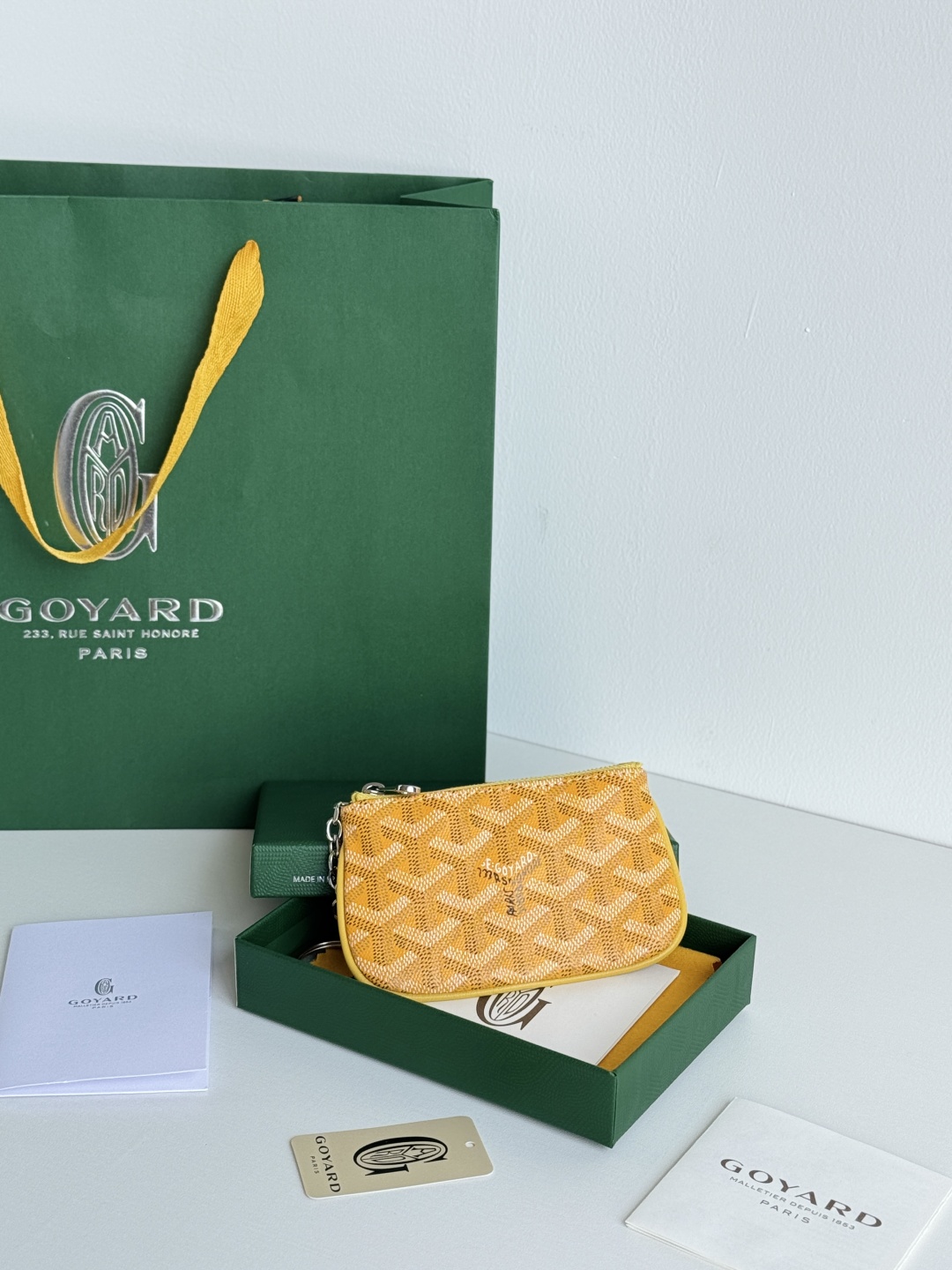 Goyard Sénat Nano Yellow Key Pouch/Cardholder - Compact & Secure 2 cmp i1749210434001 3393 0 0