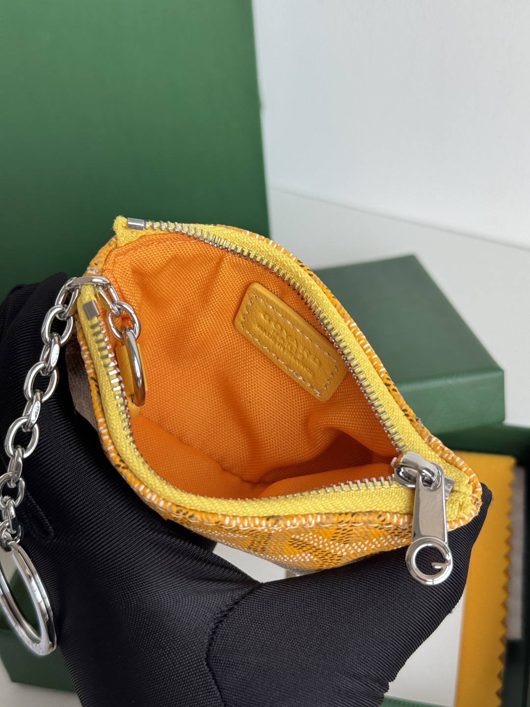 Goyard Sénat Nano Yellow Key Pouch/Cardholder - Compact & Secure 9 cmp i1749210438595 4314 0 7