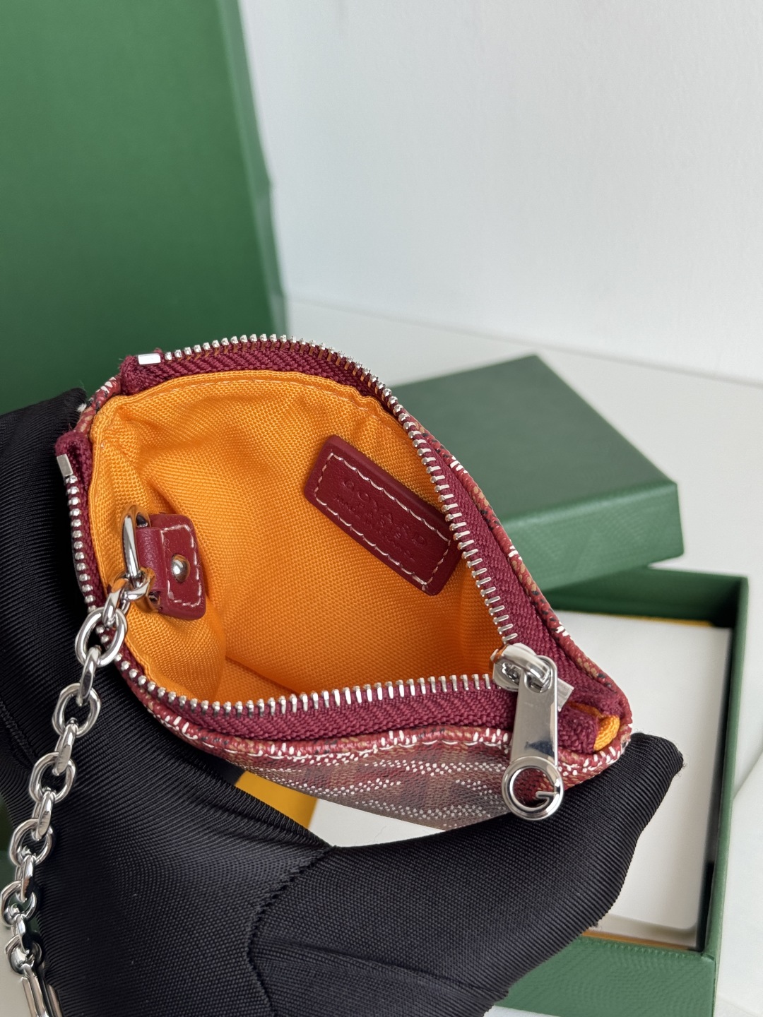 Goyard Sénat Nano Burgundy Key Pouch/Cardholder - Compact & Secure 8 cmp i1749210597794 9380 0 7