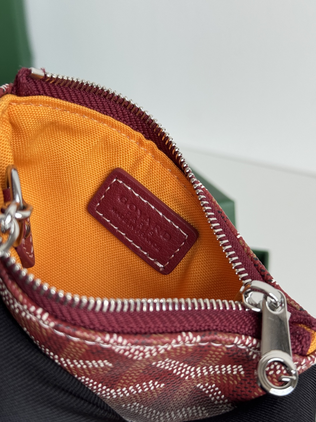 Goyard Sénat Nano Burgundy Key Pouch/Cardholder - Compact & Secure 9 cmp i1749210597803 2503 0 8