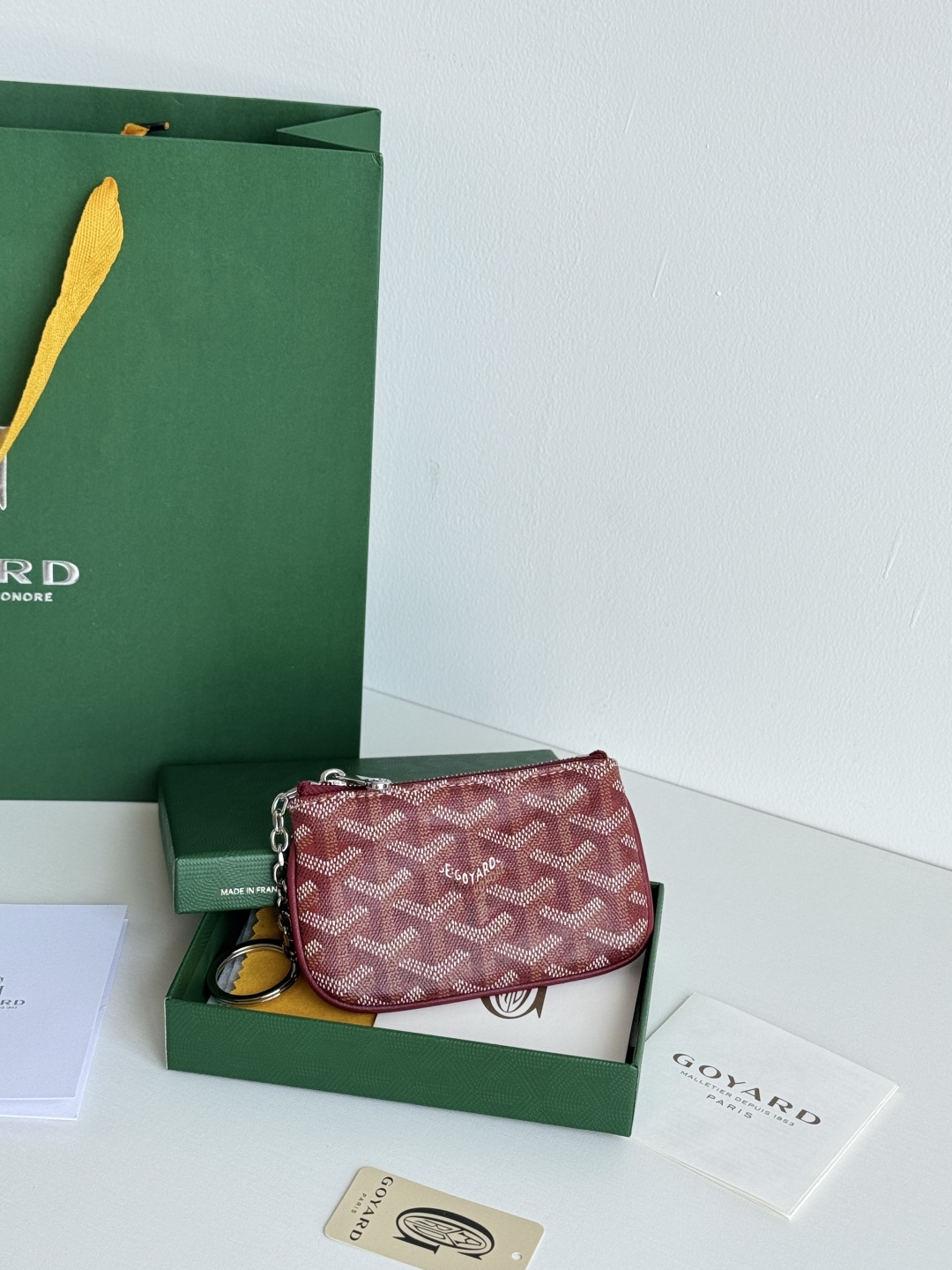 Goyard Sénat Nano Burgundy Key Pouch/Cardholder - Compact & Secure 1 cmp i1749210599372 1613 0 0