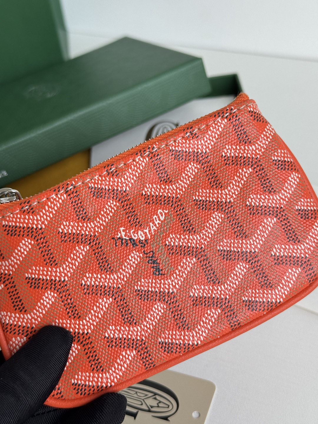 Goyard Sénat Nano Key Pouch, Orange Cardholder, 9 cm x 13 cm 6 cmp i1749210627496 6914 0 5
