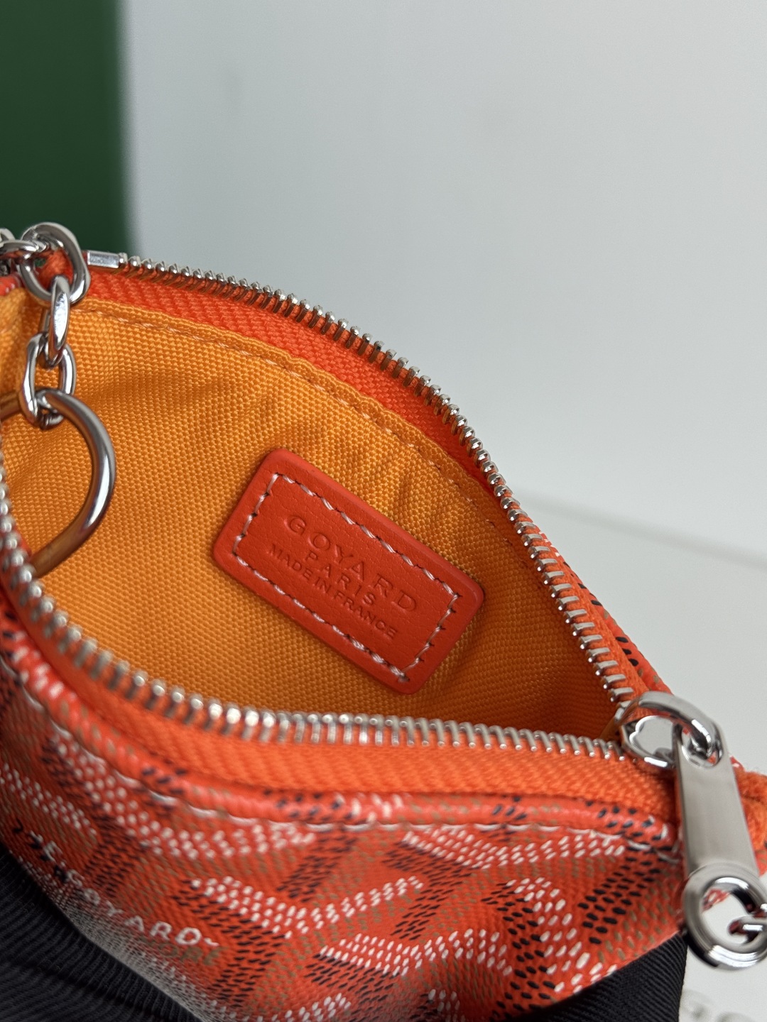 Goyard Sénat Nano Key Pouch, Orange Cardholder, 9 cm x 13 cm 9 cmp i1749210628891 9702 0 8