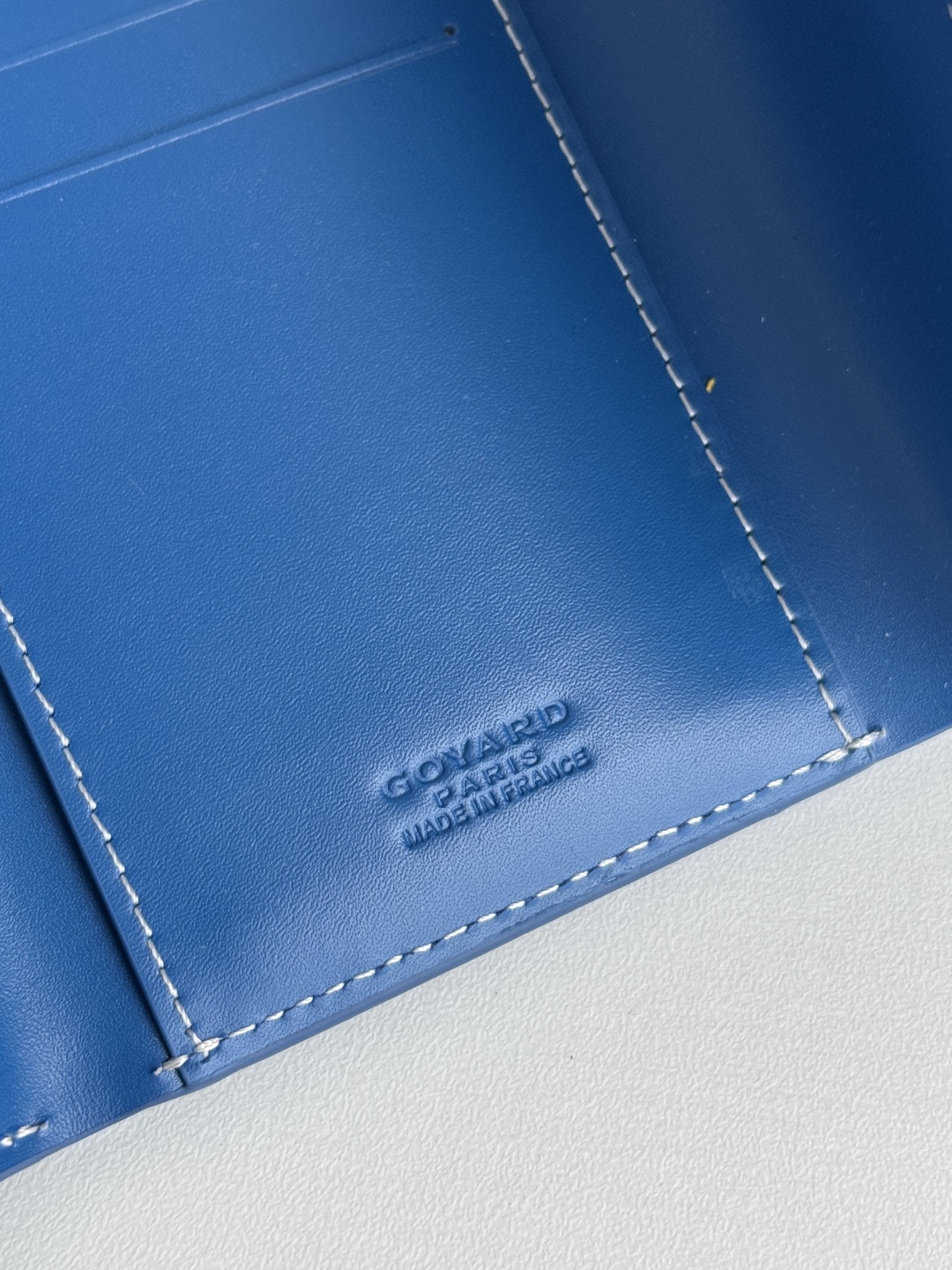 Goyard Saint-Gabriel Blue Goyardine Canvas and Leather Trifold Wallet 10 cmp i1752305898876 9128 0 6
