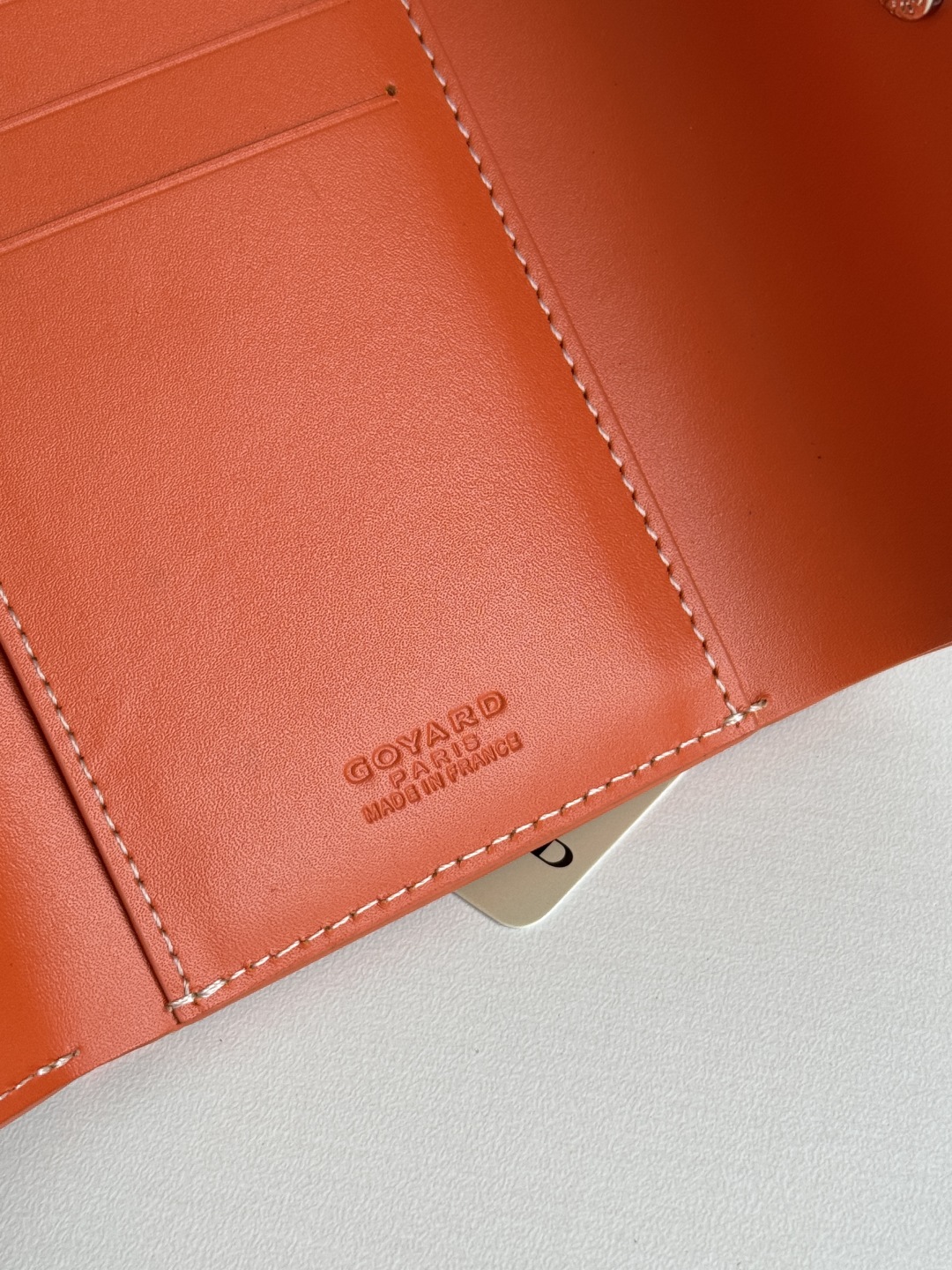 Goyard Saint-Gabriel Orange Wallet - Card Holder, Compact Trifold Design 9 cmp i1752306537944 340 0 7